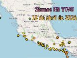 EN VIVO | Sismos en México | Sábado 18 de abril. ESPECIAL / SSN