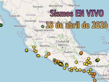 EN VIVO | Sismos en México | Sábado 18 de abril. ESPECIAL / SSN