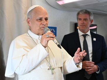 León XIV es el primer papa estadounidense. AFP / ARCHIVO