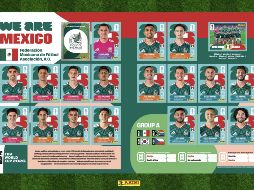 Los aficionados leyeron con sorpresa el mensaje publicado en las redes sociales y vieron la imagen de una plantilla que dista mucho de lo que se espera para la justa del futbol de la FIFA. X / @PaniniSportMx