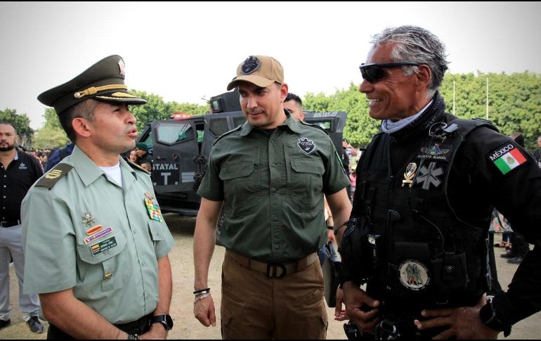 Las acciones forman parte del desarrollo permanente de las capacidades operativas de las corporaciones de seguridad en Jalisco. ESPECIAL / Gobierno de Jalisco