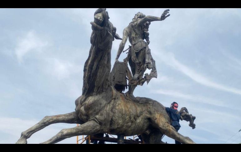“La Abundancia”, “La Alegría” y “La Belleza” ya fueron colocadas en la Plaza de la República. EL INFORMADOR