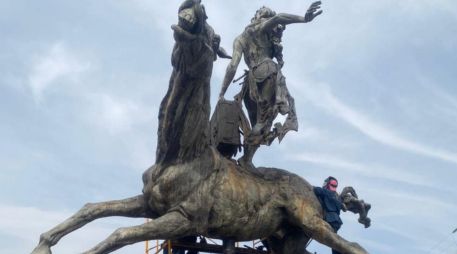 “La Abundancia”, “La Alegría” y “La Belleza” ya fueron colocadas en la Plaza de la República. EL INFORMADOR