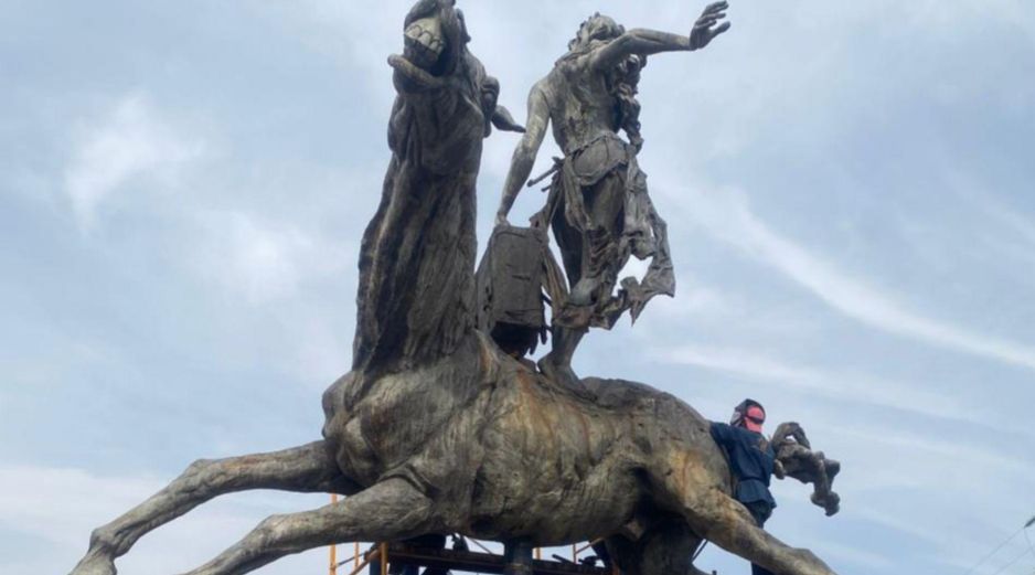 “La Abundancia”, “La Alegría” y “La Belleza” ya fueron colocadas en la Plaza de la República. EL INFORMADOR