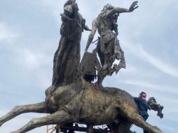 “La Abundancia”, “La Alegría” y “La Belleza” ya fueron colocadas en la Plaza de la República. EL INFORMADOR