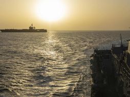 La situación en el estrecho de Ormuz sigue siendo el mayor punto de fricción entre Estados Unidos e Irán. EFE/ @CENTCOM