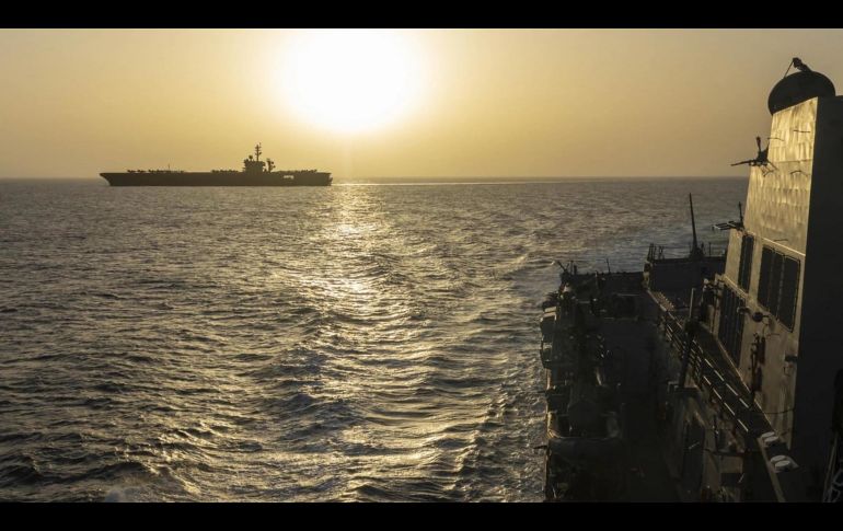 La situación en el estrecho de Ormuz sigue siendo el mayor punto de fricción entre Estados Unidos e Irán. EFE/ @CENTCOM