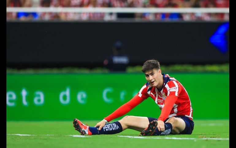 El estratega rojiblanco destacó el rendimiento que ha mostrado el atacante a lo largo del torneo. EL INFORMADOR/ J. ACOSTA.