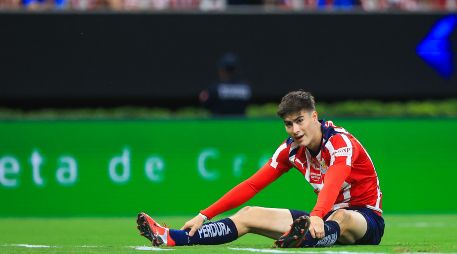 El estratega rojiblanco destacó el rendimiento que ha mostrado el atacante a lo largo del torneo. EL INFORMADOR/ J. ACOSTA.