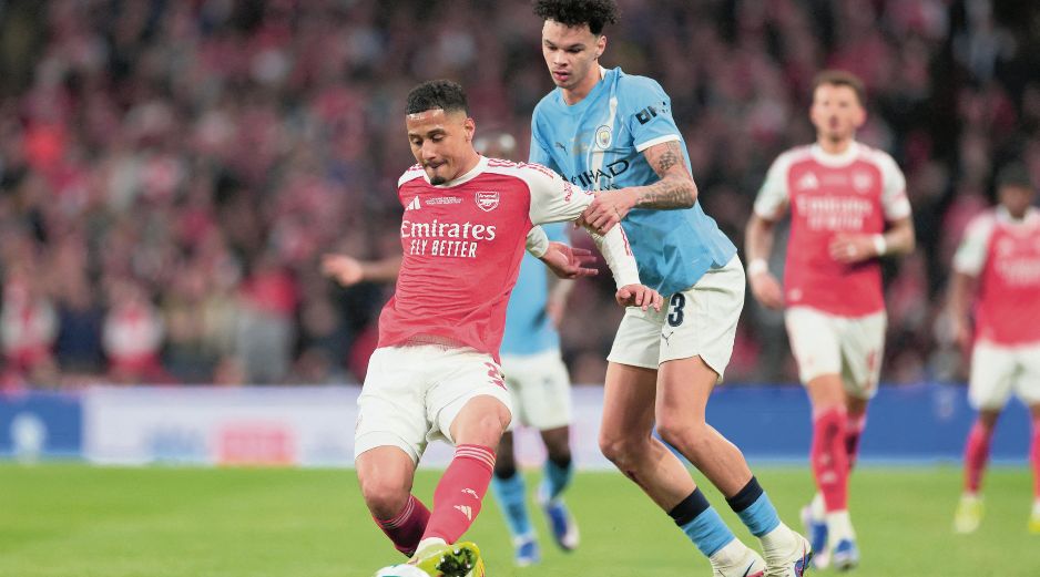 La última vez que se enfrentaron Arsenal y Manchester City fue en la final de la EFL Cup, donde la victoria fue para los “Citizens”. AFP
