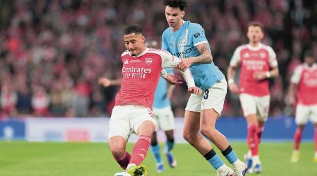 La última vez que se enfrentaron Arsenal y Manchester City fue en la final de la EFL Cup, donde la victoria fue para los “Citizens”. AFP