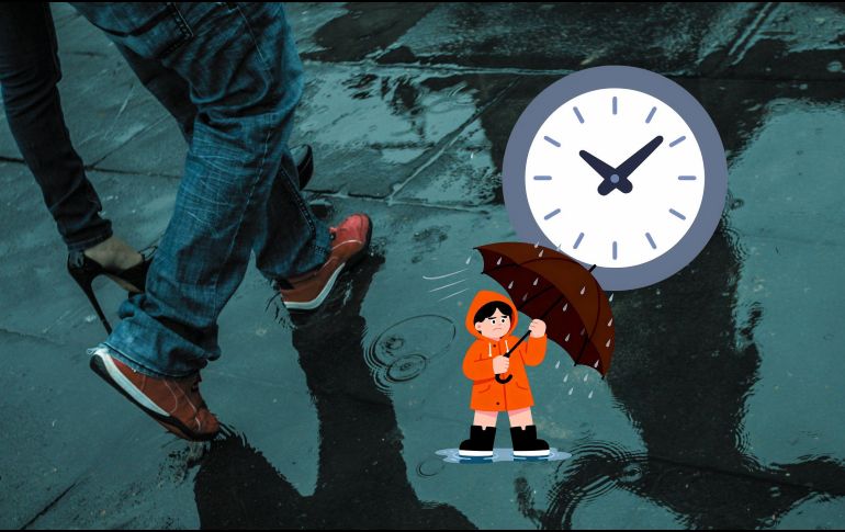 Un canal de baja presión, inestabilidad superior y el ingreso de humedad, originarán chubascos con lluvias puntuales fuertes en zonas de Jalisco, incluyendo Guadalajara. EL INFORMADOR / ARCHIVO