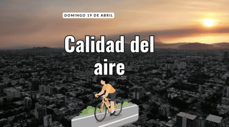 Este domingo 19 de abril se registra calidad del aire aceptable en la zona centro de Guadalajara. EL INFORMADOR / ARCHIVO