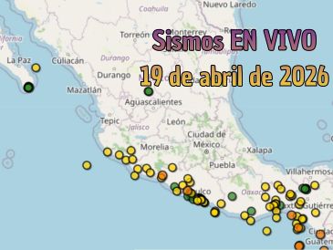 EN VIVO | Sismos en México | Domingo 19 de abril. ESPECIAL / SSN
