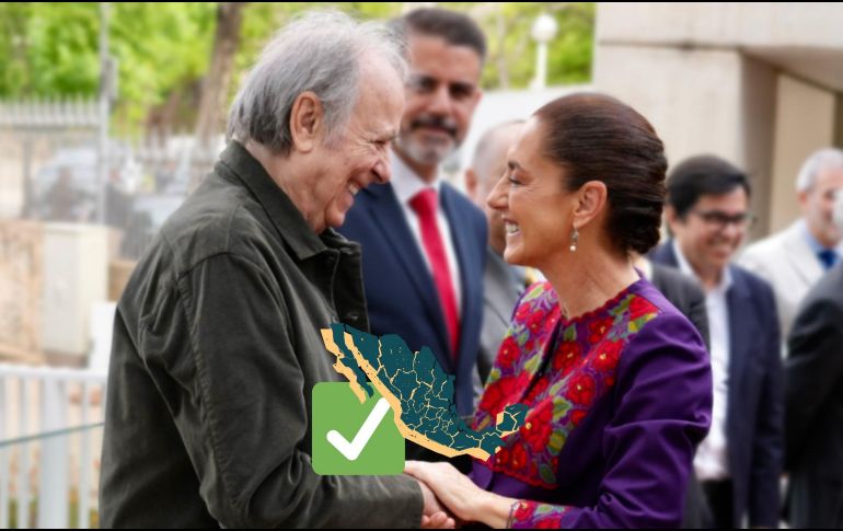 El reconocimiento se dio durante la visita de la Presidenta al Centro Nacional de Supercomputación, en Barcelona. X / @Claudiashein