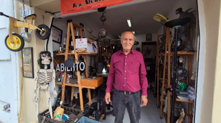 Don Enrique se aventura a hacer un pronóstico: en los próximos años, las empresas más grandes de la ciudad se dedicarán al reciclaje y a la reutilización de objetos. EL INFORMADOR / O. González