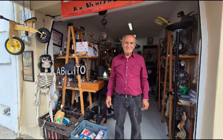 Don Enrique se aventura a hacer un pronóstico: en los próximos años, las empresas más grandes de la ciudad se dedicarán al reciclaje y a la reutilización de objetos. EL INFORMADOR / O. González