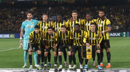 Pineda comenzó a inclinar la balanza a favor del conjunto ateniense, convirtiéndose en el motor ofensivo que su equipo necesitaba. EFE/EPA/G. Panagopoulou