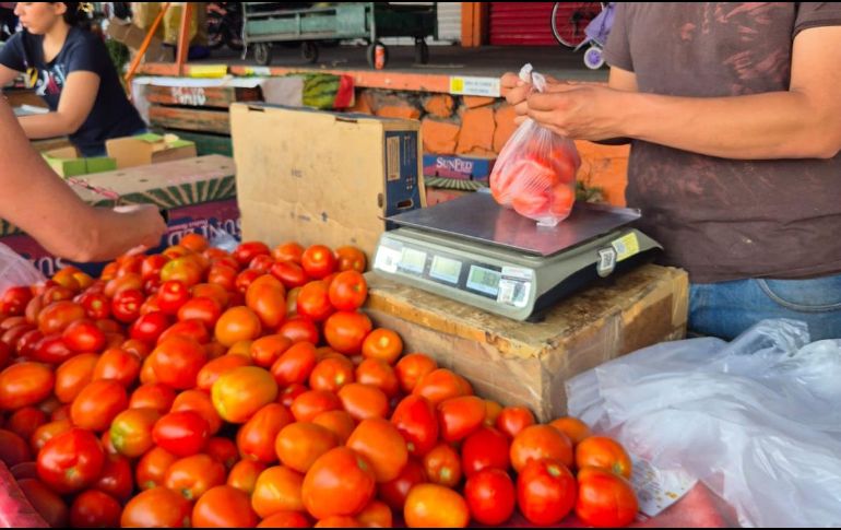 El Índice Nacional de Precios al Consumidor (INPC) registró un aumento histórico en esta hortaliza básica. EL INFORMADOR / J. Velazco