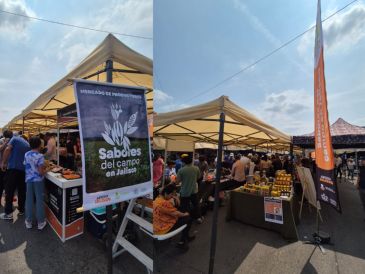 El arranque de “Sabores del Campo” coincidió con el aniversario del Mercado de Abastos de Guadalajara. EL INFORMADOR / J. Velazco