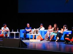 Nicole Wallace reconoció que formar parte de dicha serie, dirigida por Francisca Alegría y Andrés Wood, ha sido un orgullo por el aprendizaje de compartir espacios con otras mujeres talentosas. EL INFORMADOR / J. ACOSTA