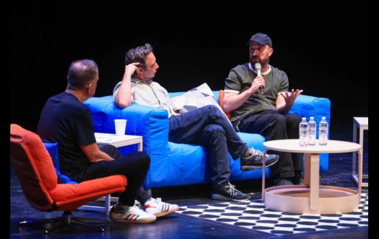 este domingo 19 de abril se llevó a cabo la Master Class “La internacionalización del cine chileno: La historia de Fábula”, liderada por el aclamado director Pablo Larraín y el productor Juan de Dios Larraín, fundadores de la casa productora chilena Fábula. EL INFORMADOR / J. Acosta