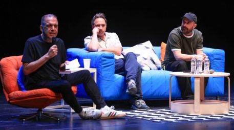 este domingo 19 de abril se llevó a cabo la Master Class “La internacionalización del cine chileno: La historia de Fábula”, liderada por el aclamado director Pablo Larraín y el productor Juan de Dios Larraín, fundadores de la casa productora chilena Fábula. EL INFORMADOR / J. Acosta