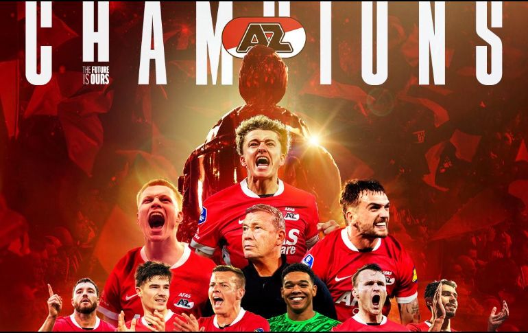 El conjunto neerlandés se impuso con autoridad 5-1 al NEC Nijmegen. X/ @AZAlkmaar