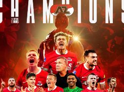 El conjunto neerlandés se impuso con autoridad 5-1 al NEC Nijmegen. X/ @AZAlkmaar