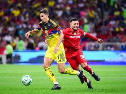 Uno de los encuentros más atractivos de la jornada fue el América contra Toluca, disputado en el Estadio Azteca. IMAGO7.