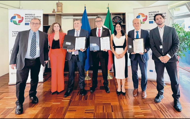 Autoridades de Jalisco y Guanajuato lograron cristalizar el Convenio de Colaboración Administrativa y Coordinación en Materia Fiscal y de Asistencia Mutua Interestatal. ESPECIAL