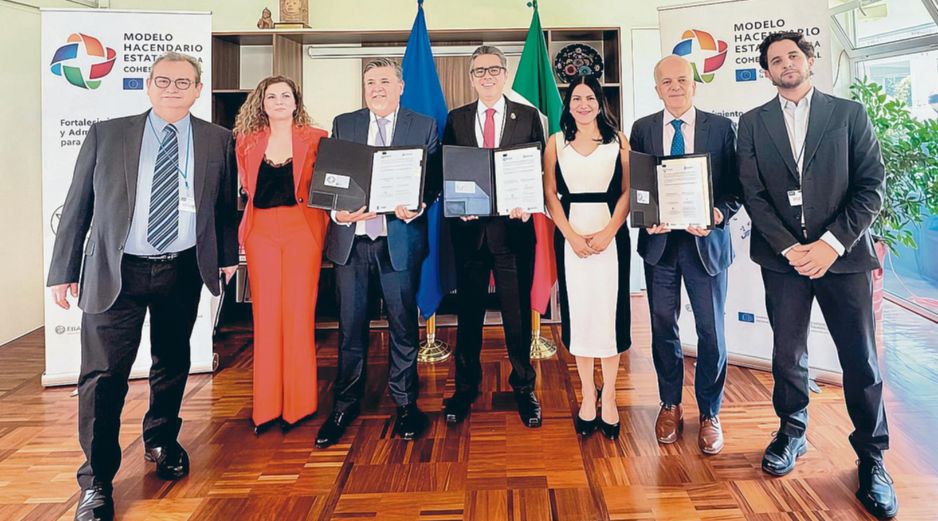 Autoridades de Jalisco y Guanajuato lograron cristalizar el Convenio de Colaboración Administrativa y Coordinación en Materia Fiscal y de Asistencia Mutua Interestatal. ESPECIAL