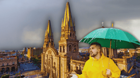 La mayor probabilidad de lluvia en Guadalajara no será por la mañana, sino que se concentrará a partir del mediodía y se extenderá durante gran parte de la tarde. ESPECIAL / CANVA