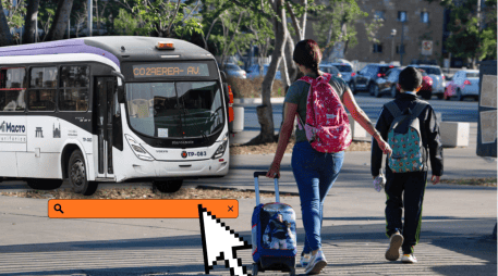 El beneficio de los pasajes gratuitos en el transporte público está dirigido a niños de 5 a 12 años de edad. EL INFORMAOR/ARCHIVO