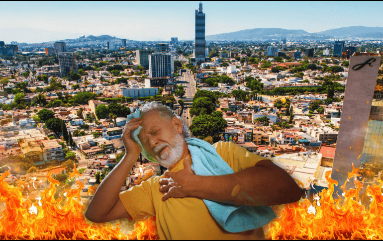 Descubre qué está pasando exactamente con el calor en Guadalajara y la solución natural que podría refrescar nuestras calles de inmediato. EL INFORMADOR / A. Navarro / ESPECIAL / CANVA