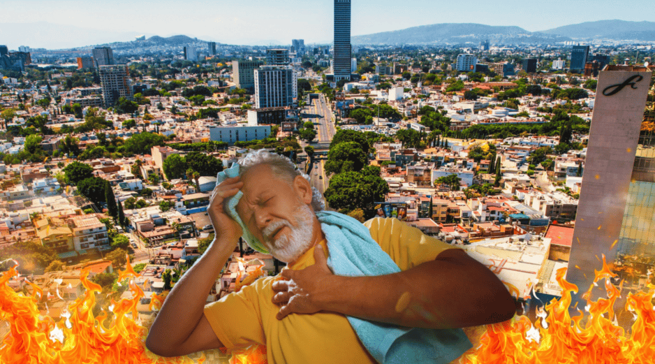 Descubre qué está pasando exactamente con el calor en Guadalajara y la solución natural que podría refrescar nuestras calles de inmediato. EL INFORMADOR / A. Navarro / ESPECIAL / CANVA