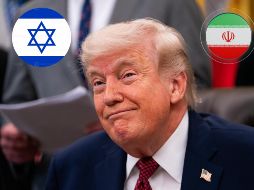 Este es el mensaje que publicó Donald Trump respondiendo a la supuesta influencia de Israel en sus decisiones. EFE / ARCHIVO