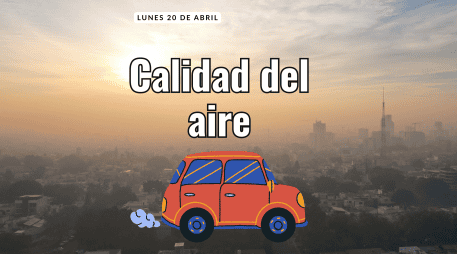 Este lunes 20 de abril se registra calidad del aire aceptable en la zona centro de Guadalajara. EL INFORMADOR / ARCHIVO
