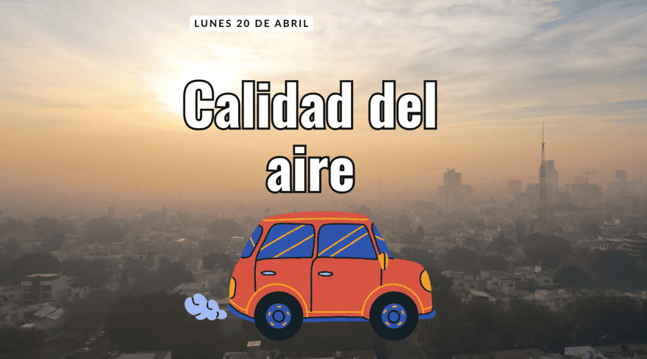 Este lunes 20 de abril se registra calidad del aire aceptable en la zona centro de Guadalajara. EL INFORMADOR / ARCHIVO