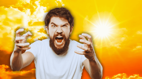 Con los termómetros superando los 35 grados en Guadalajara, la irritabilidad no es solo falta de paciencia, sino una respuesta biológica inevitable. ESPECIAL / CANVA