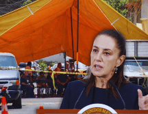 Claudia Sheinbaum Pardo lamentó el feminicidio de la joven Edith Guadalupe, la semana pasada en la Ciudad de México. EFE / S. Gutiérrrez / SUN / ARCHIVO