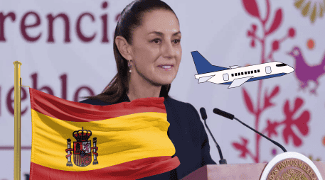 Sheinbaum descartó que durante su reunión con Sánchez Pérez-Castejón se haya hablado sobre la visita del Rey de España, Felipe VI, a MéxicoSUN / F. ROJAS