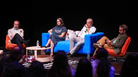 Panel: Incentivos Cinematograficos en: Portugal, España y Mexico en el FICG 41 en el que se presentó el apoyo EFICA. EL INFORMADOR / J. Acosta