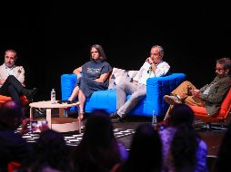 Panel Incentivos Cinematográficos en: Portugal, España y México en el FICG 41 en el que se presentó el apoyo EFICA. EL INFORMADOR / J. Acosta