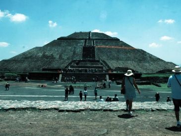 Los hechos se habrían registrado en la Pirámide de la Luna. NTX/ARCHIVO