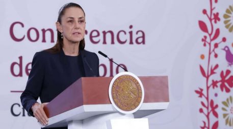 La Mandataria expresó su solidaridad para las personas afectadas tras la balacera en la zona arqueológica de Teotihuacán y sus familiares. SUN / F. Rojas