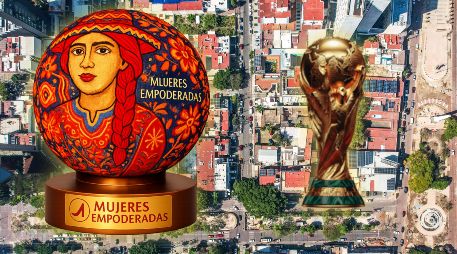 Hasta el momento hay 60 balones elaborados, pero esperan poder duplicar esa cifra para las fechas mundialistas. EL INFORMADOR / ARCHIVO