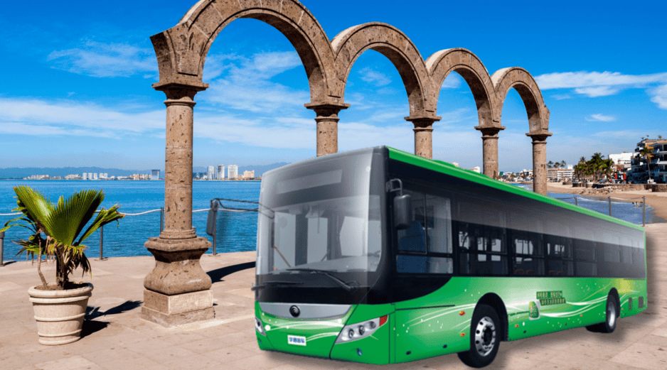 La llegada de camiones eléctricos a Puerto Vallarta no solo representa nuevos vehículos. También refleja una transformación en la manera de pensar la movilidad en Jalisco.  ESPECIAL/yutong