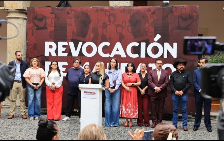 Pérez García y Lomelí afirman que Morena es una alternativa cercana y atenta a la ciudadanía. CORTESÍA