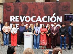 Pérez García y Lomelí afirman que Morena es una alternativa cercana y atenta a la ciudadanía. CORTESÍA